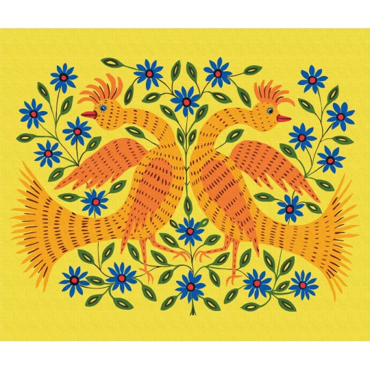 Українські танцюристи © Maria Prymachenko