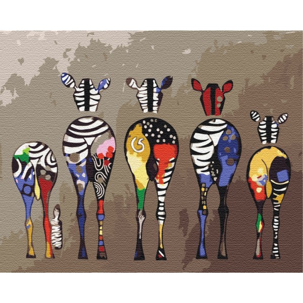 В кольорову смужку