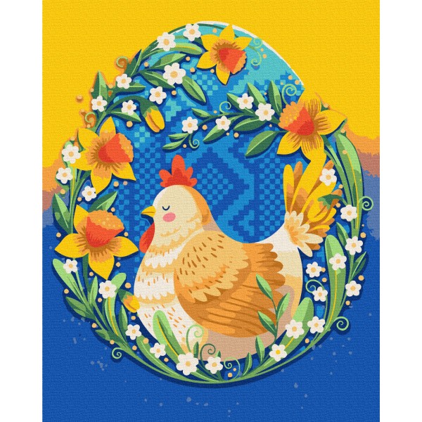 Картина за номерами Пасхальне Щастя © Поліна Скурихіна BS53953