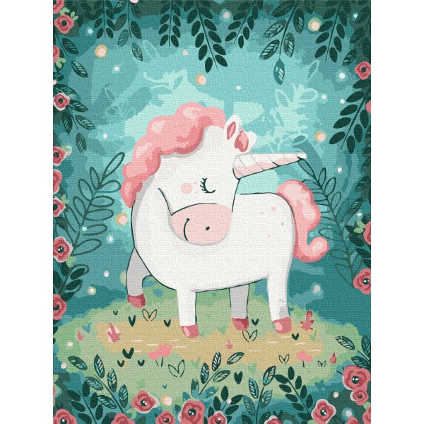 Картина за номерами Єдиноріг RBS43586 Картина за номерами Єдиноріг RBS43586