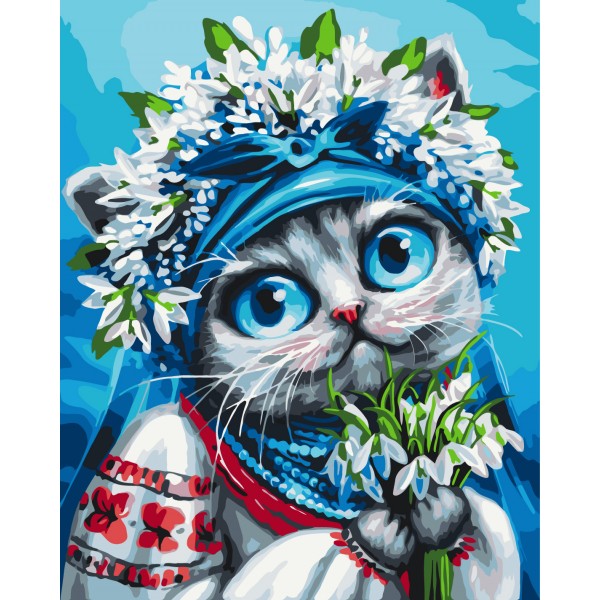 Киця, що несе весну © Маріанна Пащук