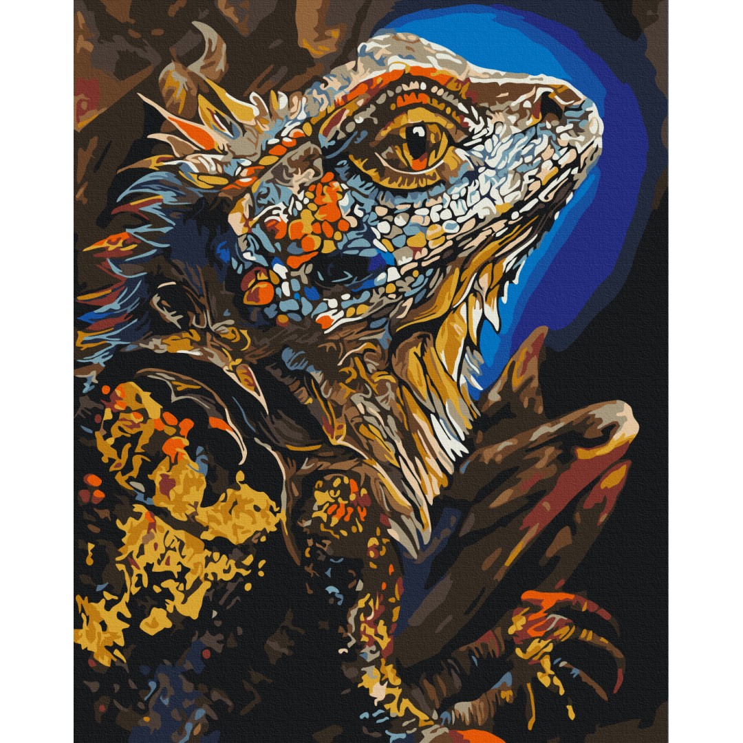 Виразна ящірка © Telonitskaya Kristina Виразна ящірка © Telonitskaya Kristina