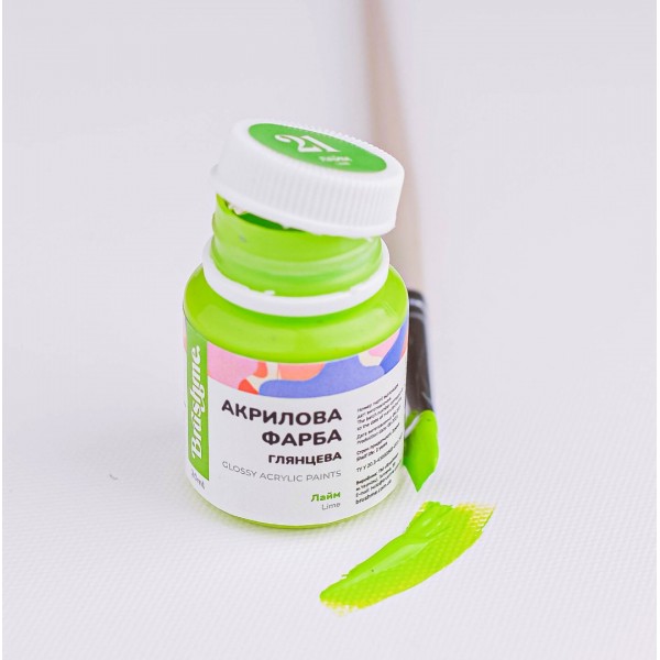 Акрилова фарба глянцева Лайм ACPT21