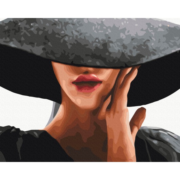 Картина за номерами Дама з секретом BS30651