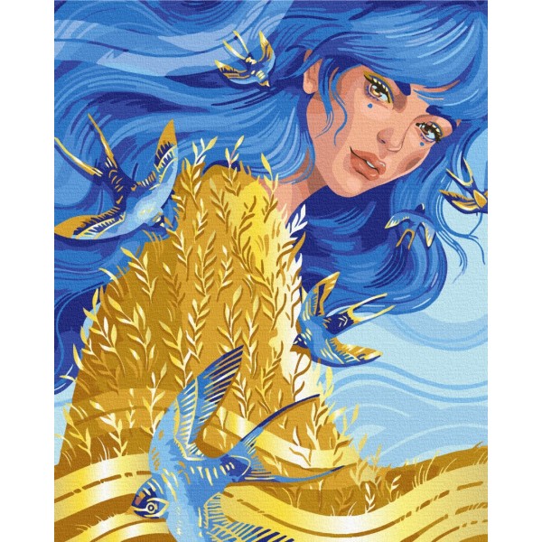 Картина за номерами Вона — Україна © Поліна Скурихіна BS53735