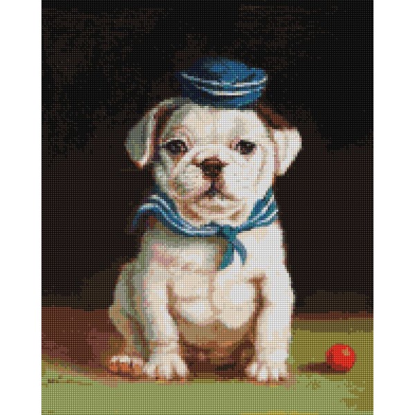 Алмазна мозаїка Бульдог ©Lucia Heffernan DBS1205