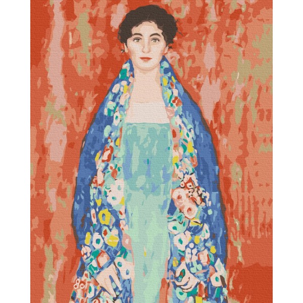 Картина за номерами "Портрет пані" Густава Клімта PBS53907 Картина за номерами "Портрет пані" Густава Клімта PBS53907