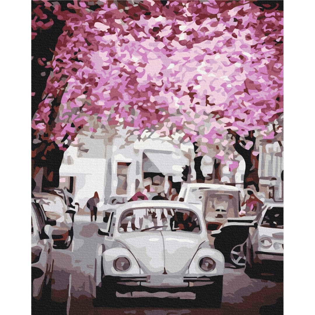 Картина за номерами В місті весна BS31972L Картина за номерами В місті весна BS31972L