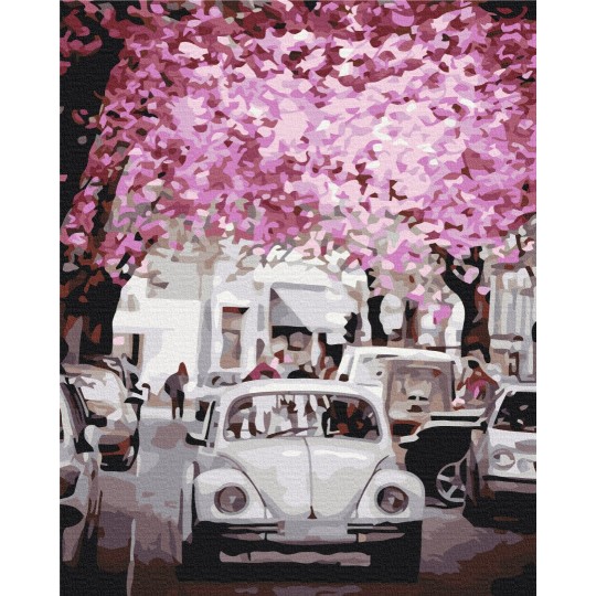 Картина за номерами В місті весна BS31972L Картина за номерами В місті весна BS31972L