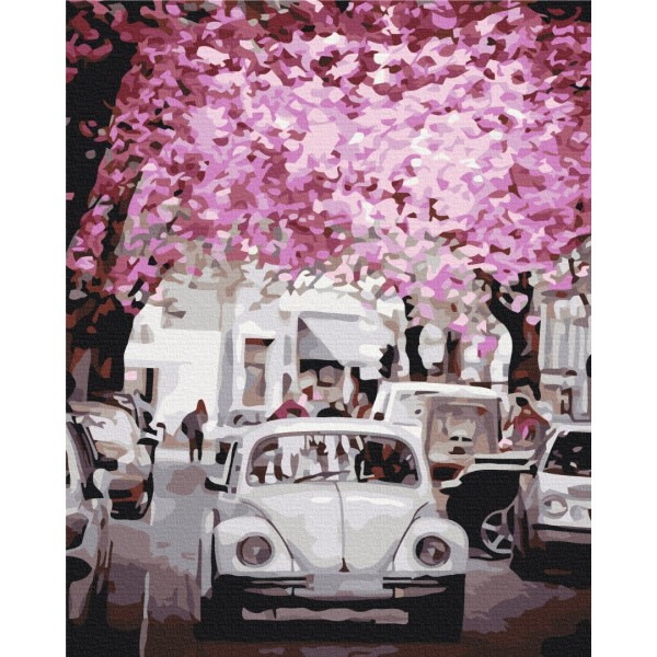 Картина за номерами В місті весна BS31972L