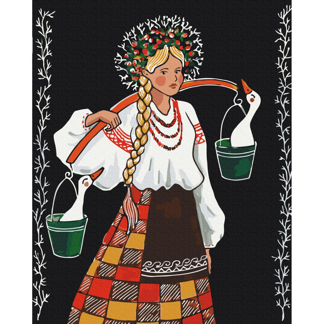 Несе Аня гуси © ANNART