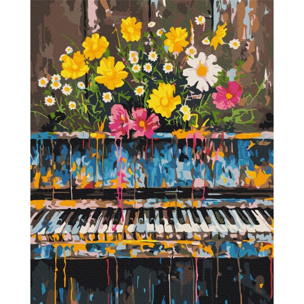 Картина за номерами Експресія музики BS54046