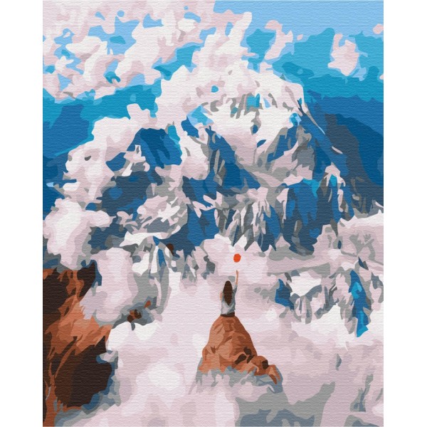 Картина за номерами На вершині світу BS31955