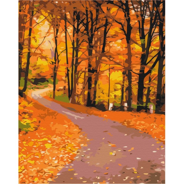 Картина за номерами Осінній парк BS52618