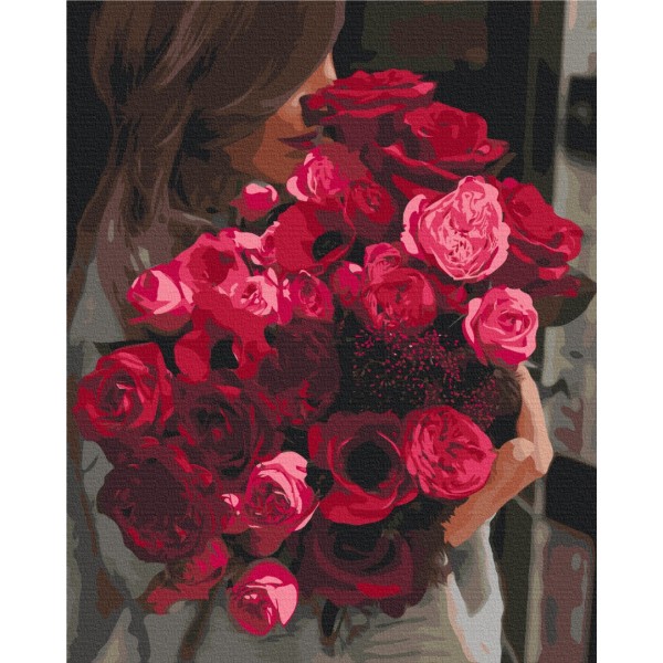 Картина по номерам Букет от самого родного BS52547