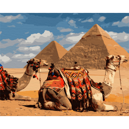 Преміум картина за номерами Символи Єгипту PBS30893