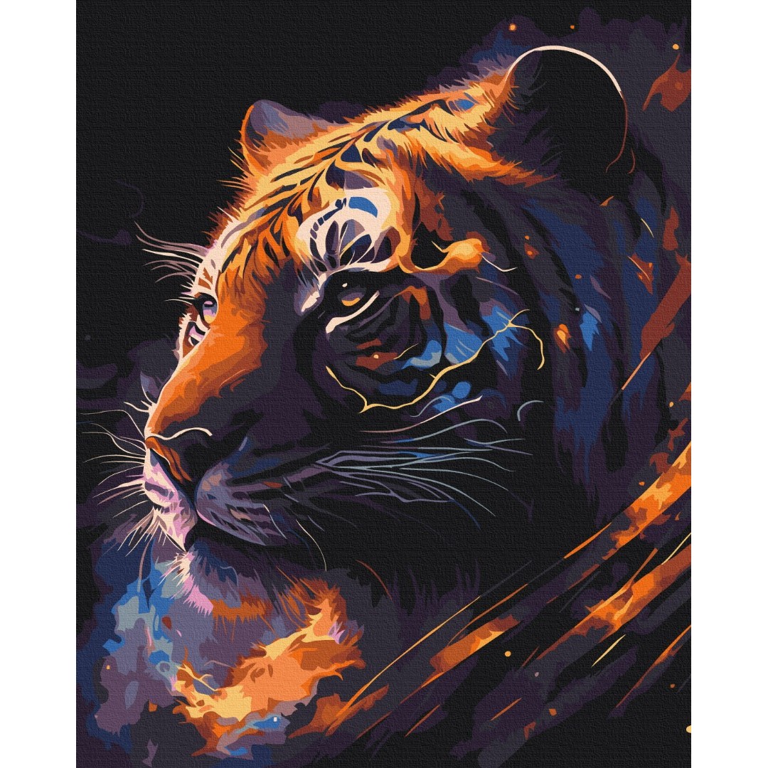 Картина за номерами Тигр Зодіак BS53691