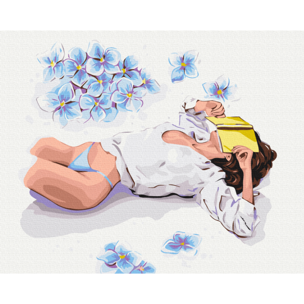 Картина за номерами Перерва на читання © Alla Berezovska BS53810