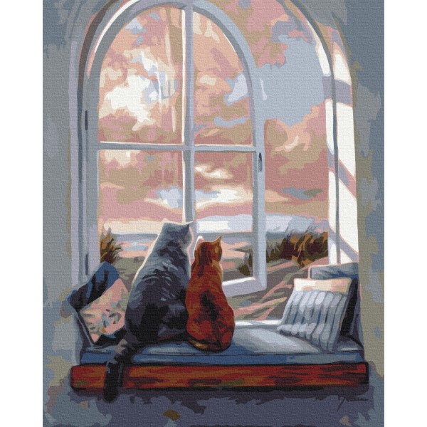 Пейзаж для котиків