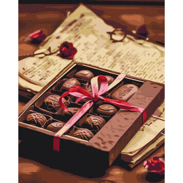 Картина за номерами Зізнання в коханні BS53885