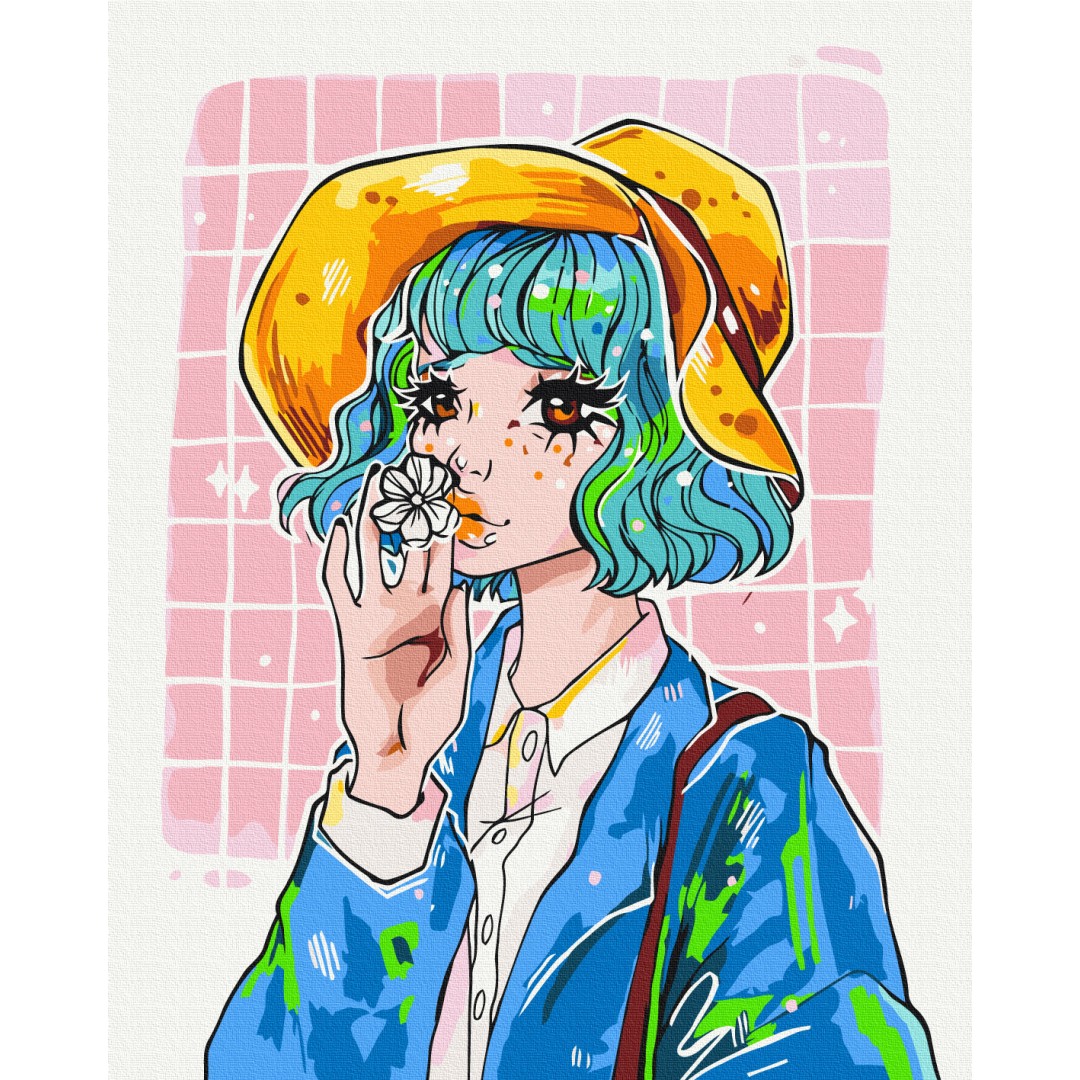 Картина за номерами Мрійниця @ nila_art_ar BS53905