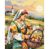 Картина за номерами Великодній світанок BS53945