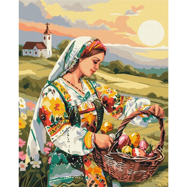 Картина за номерами Великодній світанок BS53945