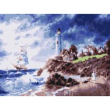 Картина за номерами Маяк на острові RBS22601