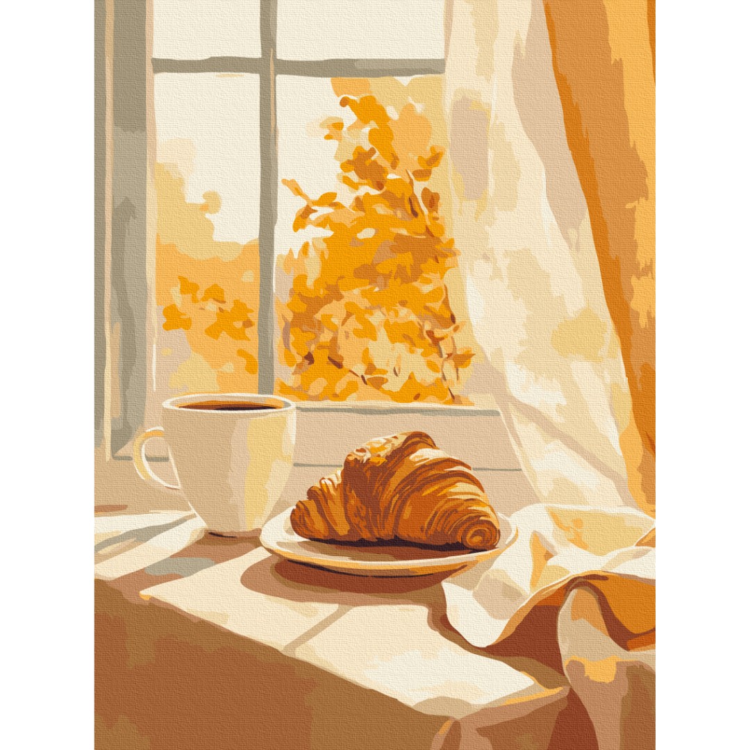 Круасан і кава