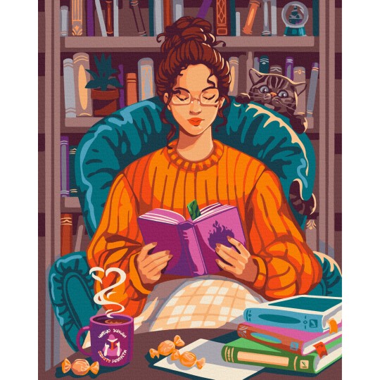 Панянка читає © VIVAT