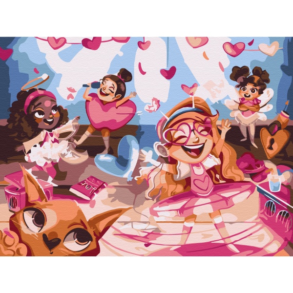 Веселі валентинки ©Євгенія Лісова