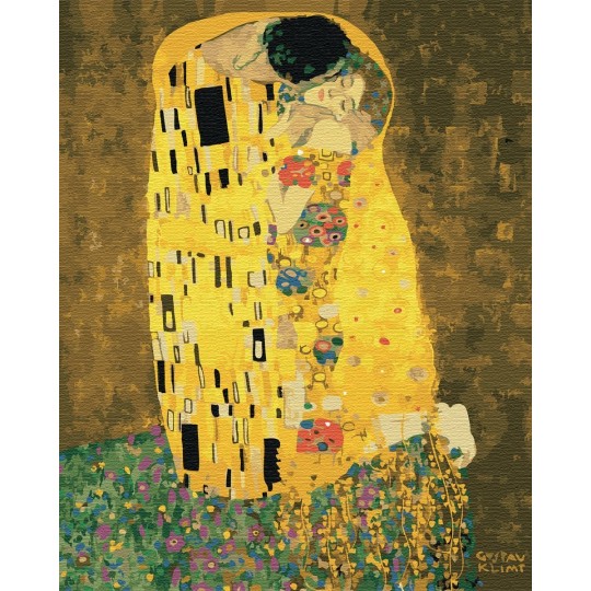 Картина за номерами «Поцілунок» Густава Клімта