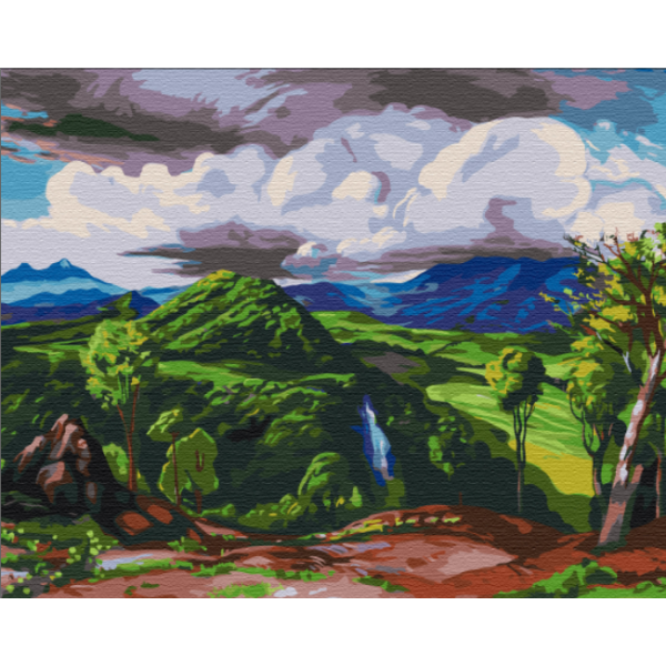 Картина за номерами Долина Піуамо. Доктор Атл, Херардо Мурільо BS51432 Картина за номерами Долина Піуамо. Доктор Атл, Херардо Мурільо BS51432