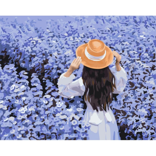 Картина по номерам Путешествие в цветах BS52378