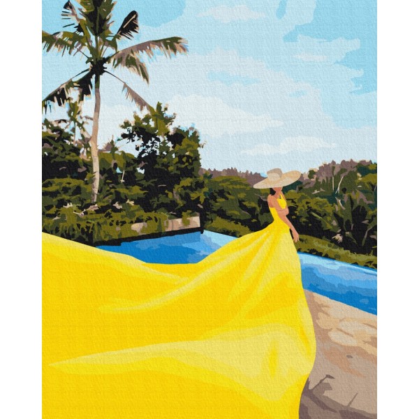 Картина по номерам Мечтательный отдых BS52890