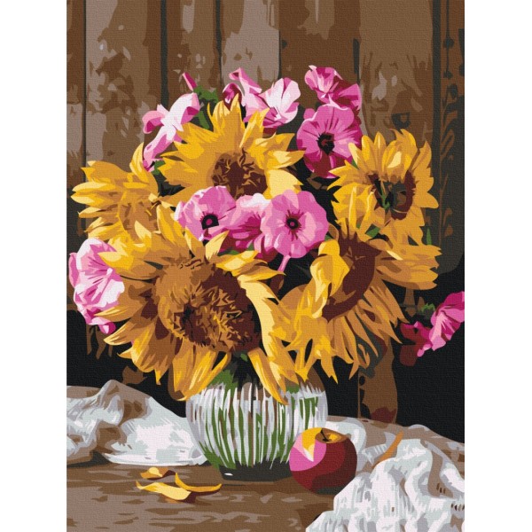 Картина за номерами Дачний букет RBS52735