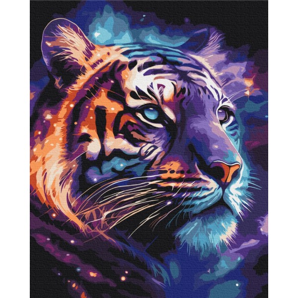 Картина за номерами Космічний тигр BS53692