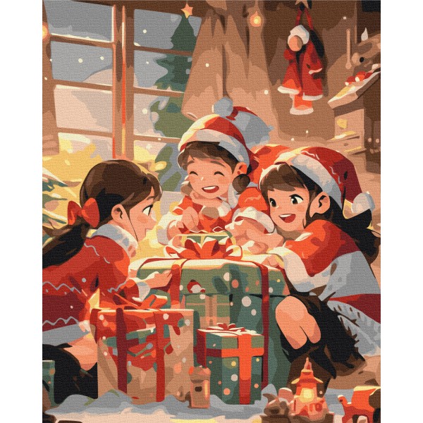 Картина за номерами Дитяча радість BS53853