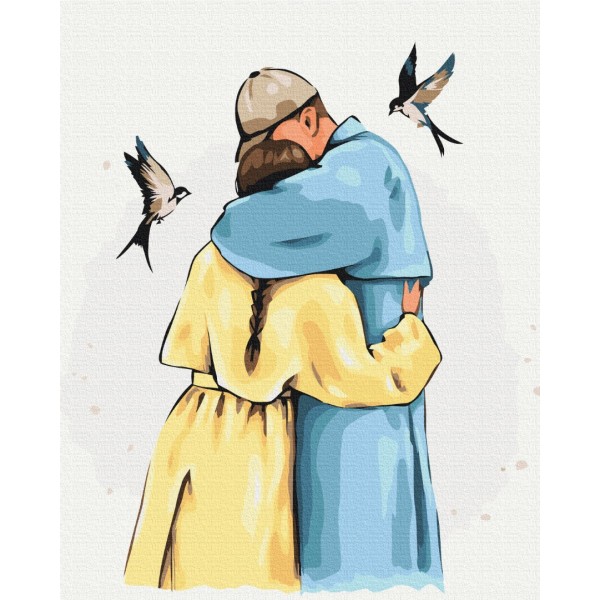 Міцні обійми ©Alla Berezovska