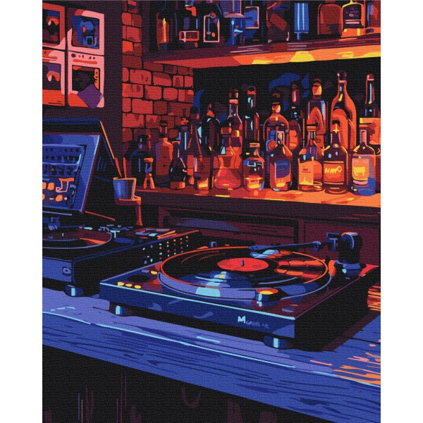 Картина за номерами Атмосфера вечора BS54034 Картина за номерами Атмосфера вечора BS54034