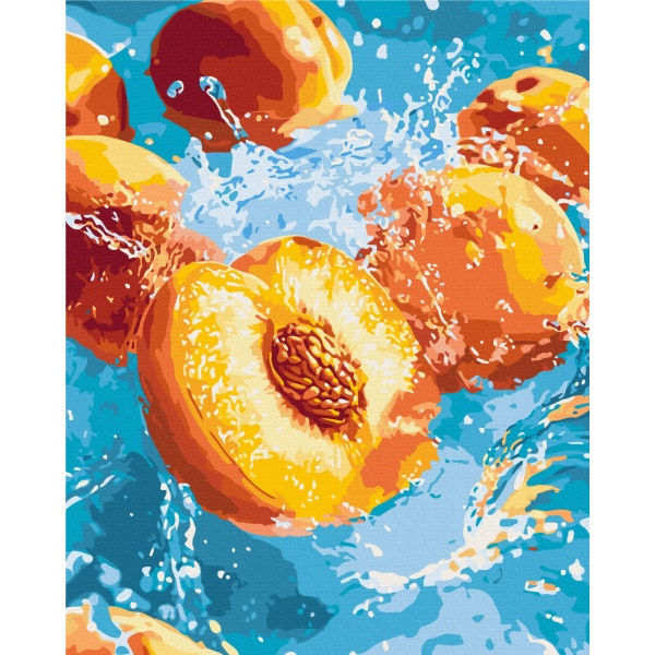 Соковитий персик