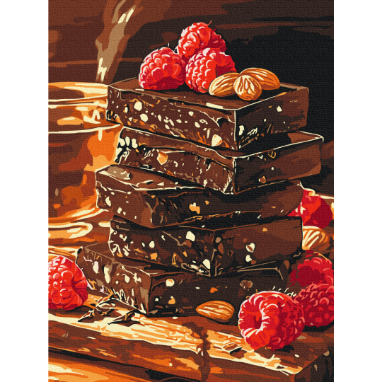 Шоколад з горіхами та фруктами