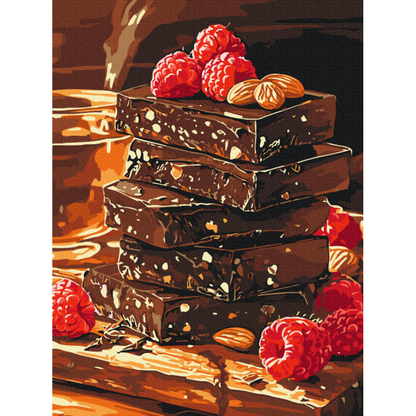 Шоколад з горіхами та фруктами