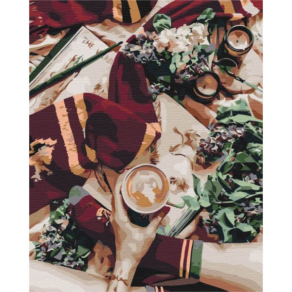 Картина за номерами На каву в Хогвартс Картина за номерами На каву в Хогвартс