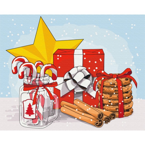 Картина за номерами Святковий набір Картина за номерами Святковий набір