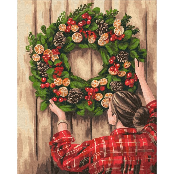 Картина за номерами Святковий декор Картина за номерами Святковий декор