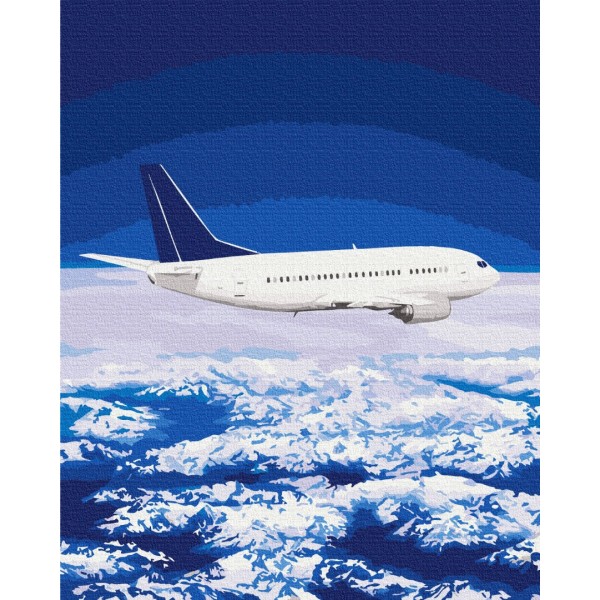 Картина за номерами Політ в небесах