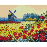 Картина за номерами Макове поле, BS53148