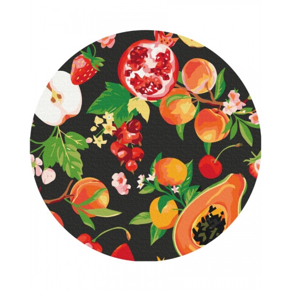 Картина за номерами Фруктовий мікс RC00048M