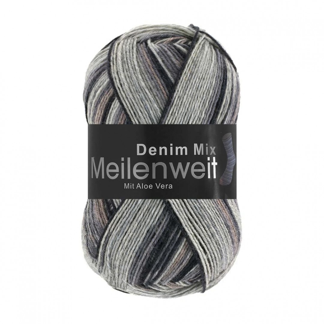 Lana Grossa Meilenweit Denim Mix, 7814